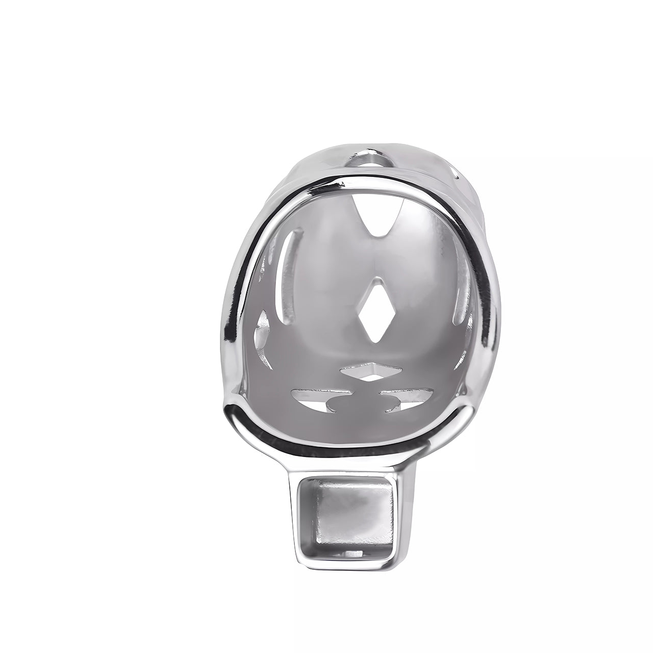 Unlock intense sensations with this lightweight metal chastity device! Perfect for testical and sissy play, it offers unmatched comfort and security. Includes base rings and key for versatile restraint, right for your desires!