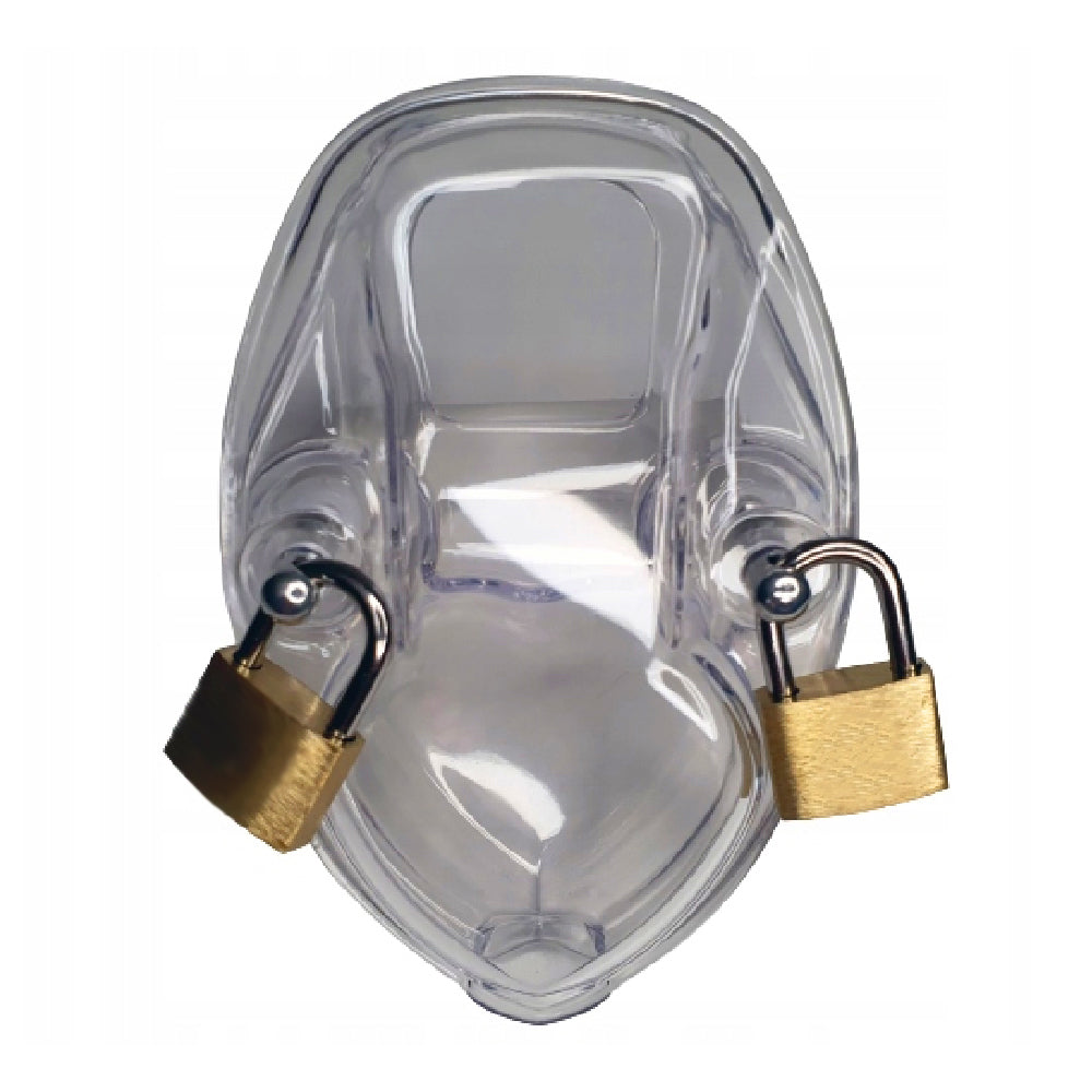 Double locking, compact Flat Sissy Package in black and clear ensures your sub's submission, blending alpha control with discretion. Dominant design, comfy fit with minimal side sweat, transforming everyday into thrilling confinement for a trusting bond.
