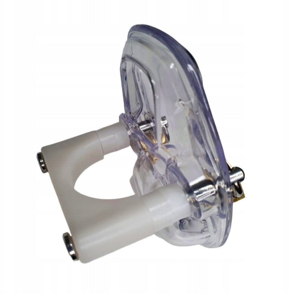 Experience ultimate control with our compact, clear-and-black resin chastity cage. Perfect for beginners and discreet under clothes, this affordable option fits any budget. Buy the right model today and explore your submission fantasies!
