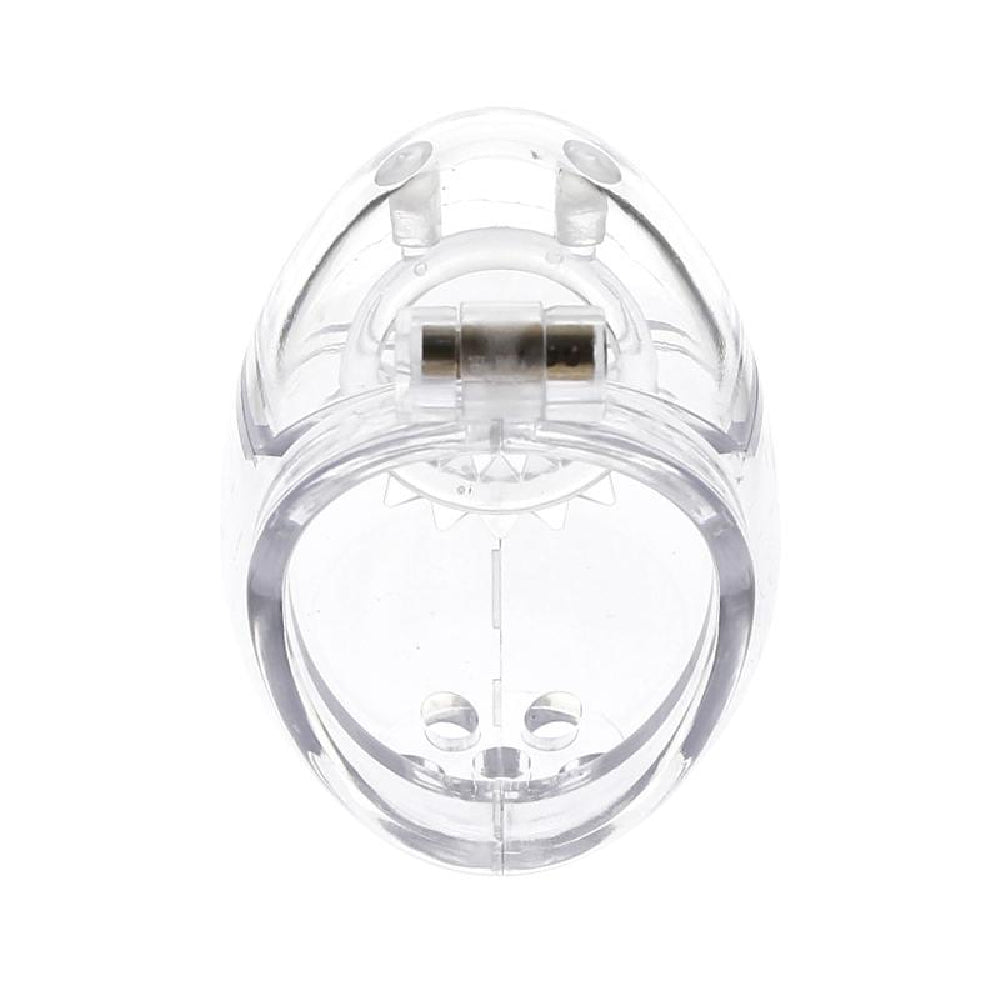 Unlock a thrilling realm with Sevanda's spiked and transparent nautilus cage. Combining spikes for intense sensation and comfort for all-day wear, this device transforms control into an art form. Secure, customizable, and visually stunning, it's the ultimate choice for those exploring BDSM dynamics.