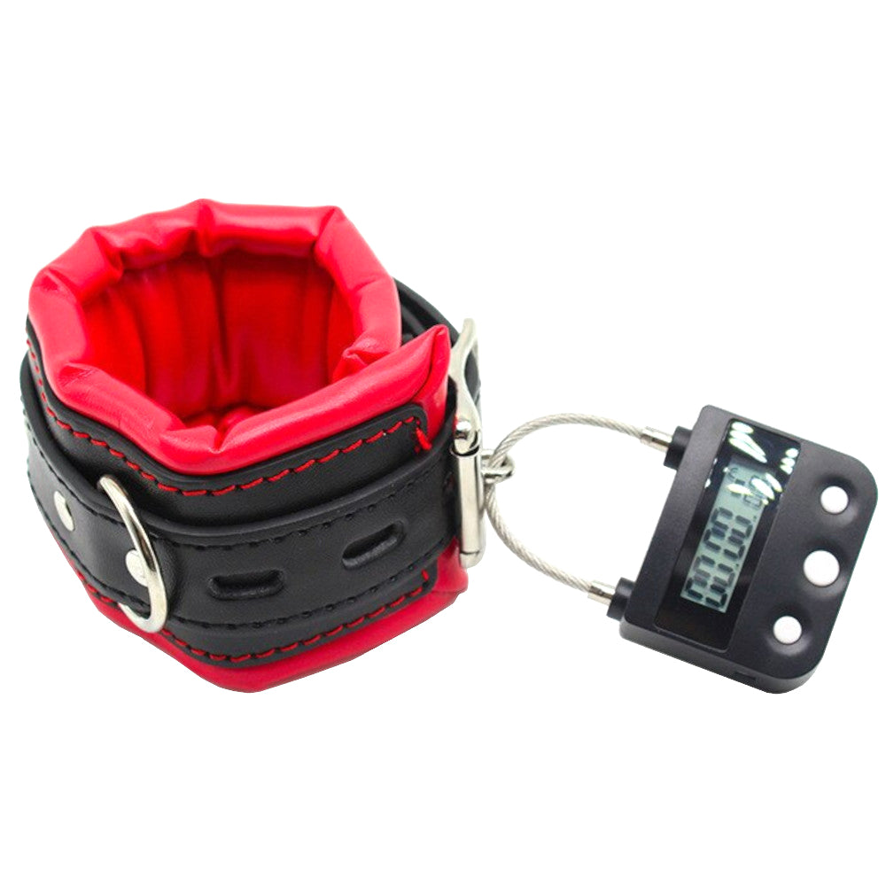 Unlock thrilling anticipation with our inescapable electronic timer lock. Perfect for extended lockdown play, its keyless design ensures security and control. Durable, stylish, and easy to use, this device transforms your submission journey with precise timed control.