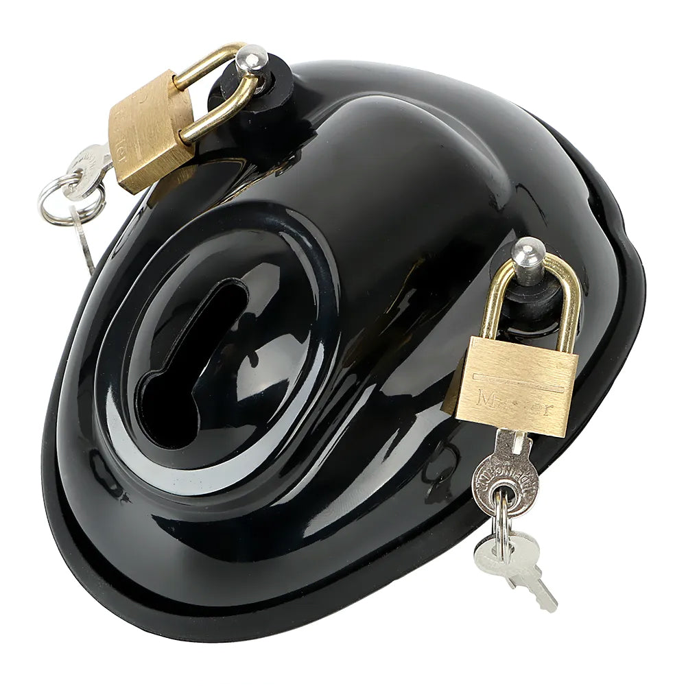 Dive into the realm of comfort and discretion with our sleek, small silicone sissy chastity cage. A perfect guide for both experimental play and daily wear, it packs securely outside, offering full control and a thrilling challenge. The experiment with size options ensures comfort while our dual locking mechanism keeps you confidently locked, turning any outing into an exciting adventure. Ideal for those ready to end limitations and embrace a new lifestyle.