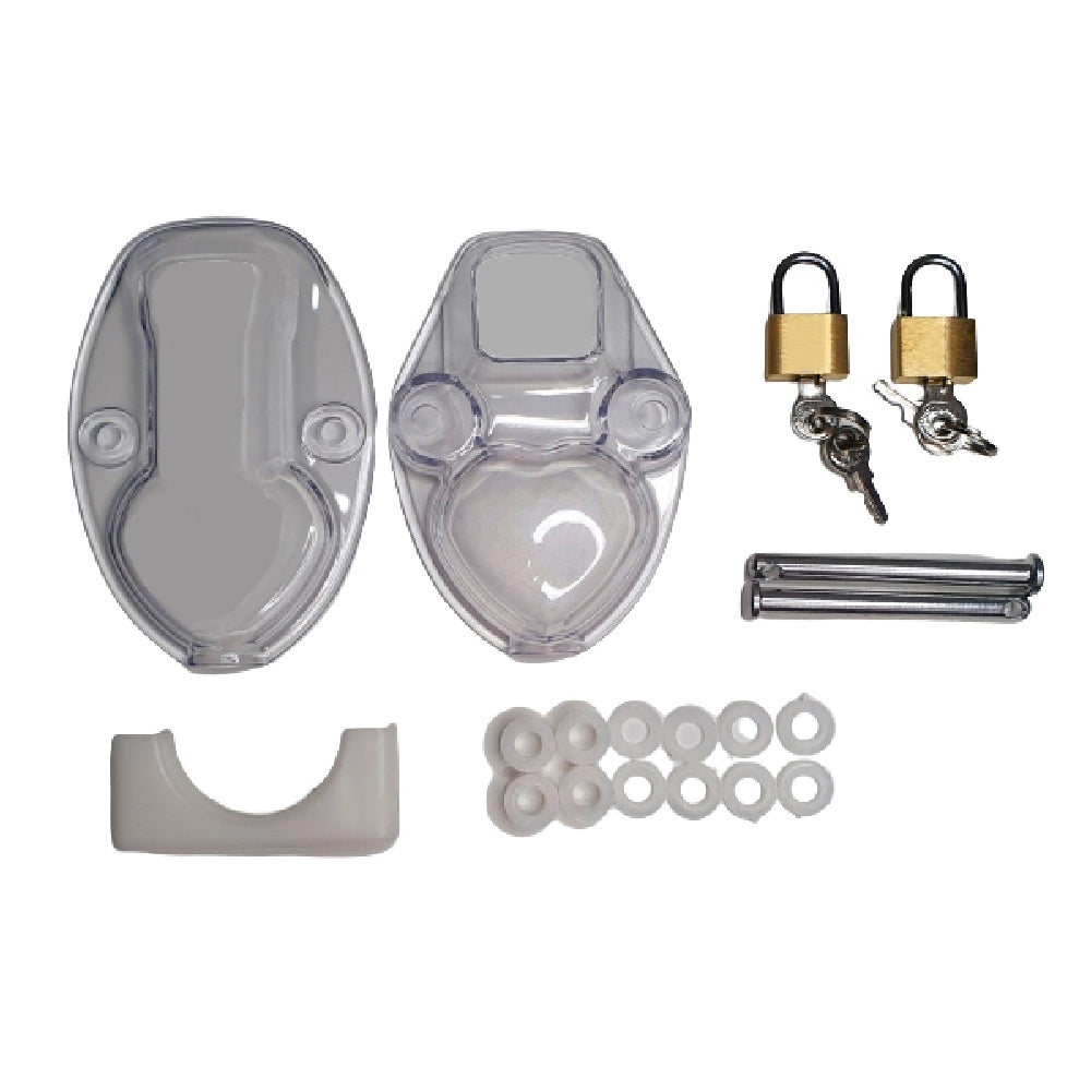 Unlock new levels of intimacy and control with this affordable chastity cage. It ensures the best security with customizable options and precise measurements for a snug fit.