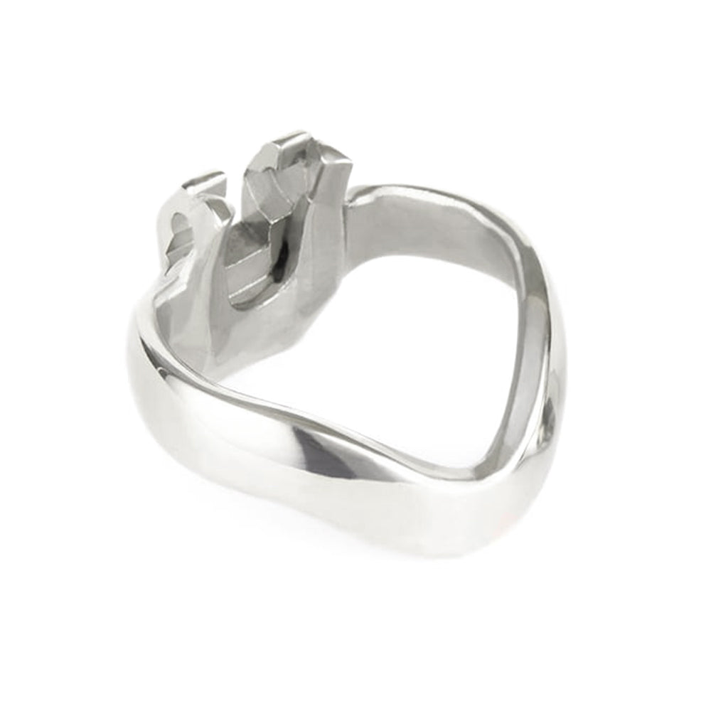 Transform intimacy with this stainless steel chastity cage, an unyielding lifestyle tool for every stage of submission. Secure fit with varied ring sizes ensures no break-free escape.