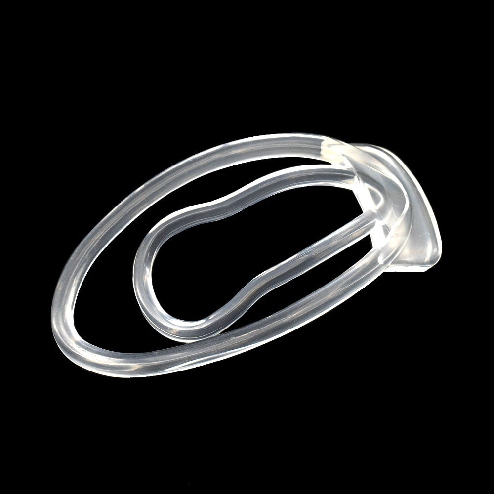 Discover the Clear Clip FuFu 2 Pack—the ultimate stealthy chastity accessory for a comfortable, snug fit. Crafted from clear resin, it discreetly supports smaller anatomies, enhancing intimate moments with your little secret.