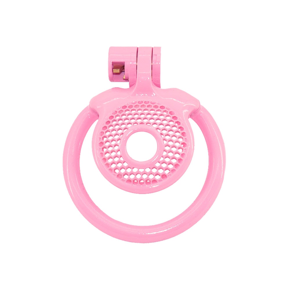 Transform your daily routine with a pink mesh sissy chastity cage. Its discreet, breathable design ensures comfort, while its strong lock keeps you secure and your stress at bay. Perfect progress for any schedule!