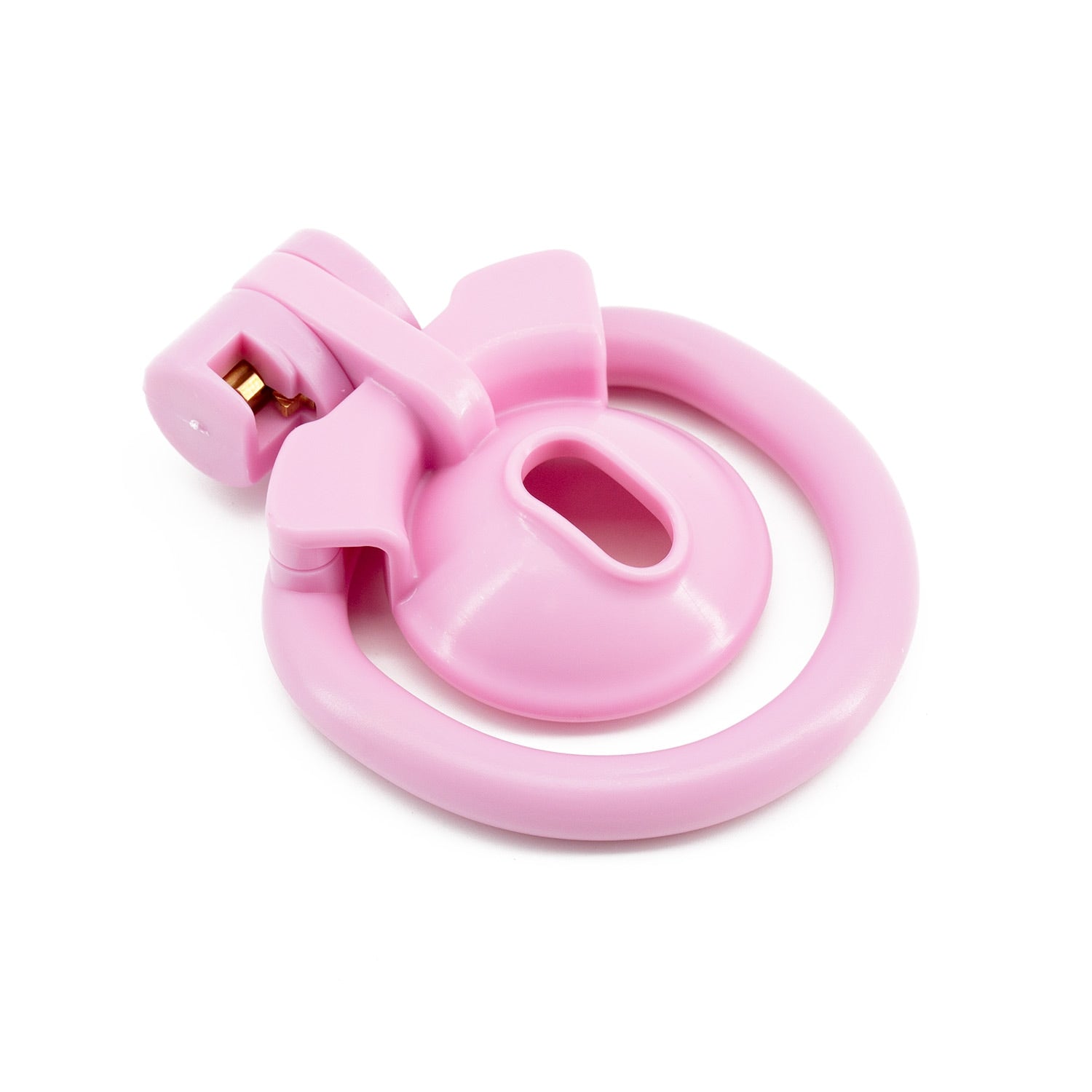 Elevate your BDSM play with our small pink sissy cage. Comfortable dimensions ensure snug wear, while spiked design adds a thrilling mix of pain and pleasure. Enjoy discreet, stylish confinement.