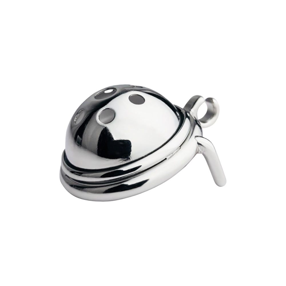 Unlock fantasies with this elegant metal chastity device, featuring adjustable ring size for a secure fit between comfort and control. Ideal for extended wear, it encourages practice of submission, increasing intimacy and trust.