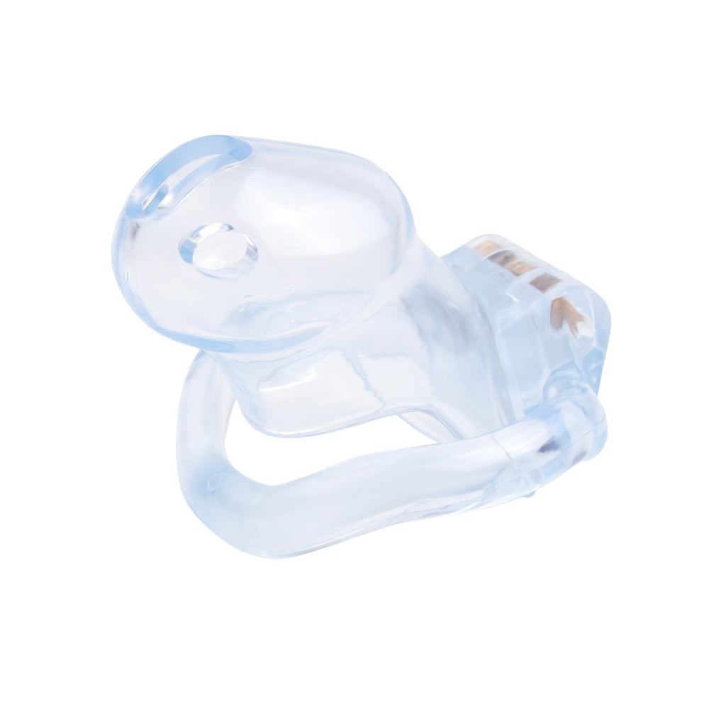 Enjoy a comfortable, breathable experience with the silicone Holy Trainer V1, designed between body contours to prevent pinching and chafing. Its curved ergonomic fit ensures secure, prolonged wear.
