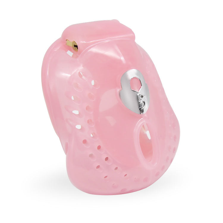 Unleash ultimate control with this sleek, standard flat nub cage. Its turtle shape ensures a snug fit, minimizing internal movement. Ventilated design for comfort all day.