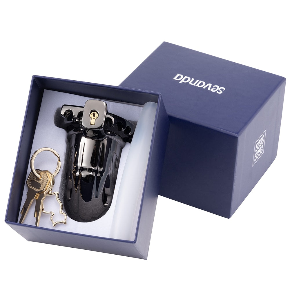 Elevate your chastity game with the urethral insert featuring an inverted tube and varied diameter options. Experience unmatched comfort and security, enhancing your journey seamlessly.