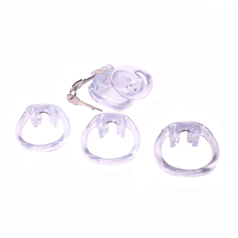 Introducing our chic sissy chastity set in vibrant colors, designed for style and functionality. Ideal for growers, it features a screw mechanism and seamless urination, ensuring comfort and hygiene.