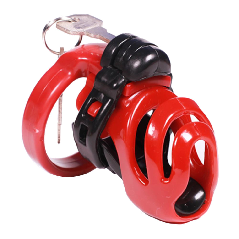 Slip into submission with our discreet silicone cage, perfectly snug for your little clitty. Mistress-approved, its spiky interior teases and torments for ultimate control.