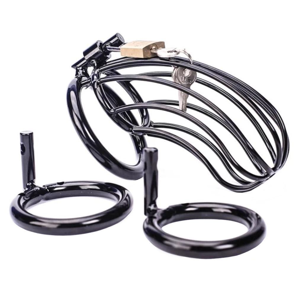 Experience unparalleled comfort with our Cold Steel Chastity Device, an upgrade from standard designs. Crafted from biosourced materials, it offers a perfect balance of vice and security. Enjoy discreet public wear, hygienic craftsmanship, and adjustable rings for all-day control. Indulge in your daily routine without compromise, thanks to its breathable, robust design.