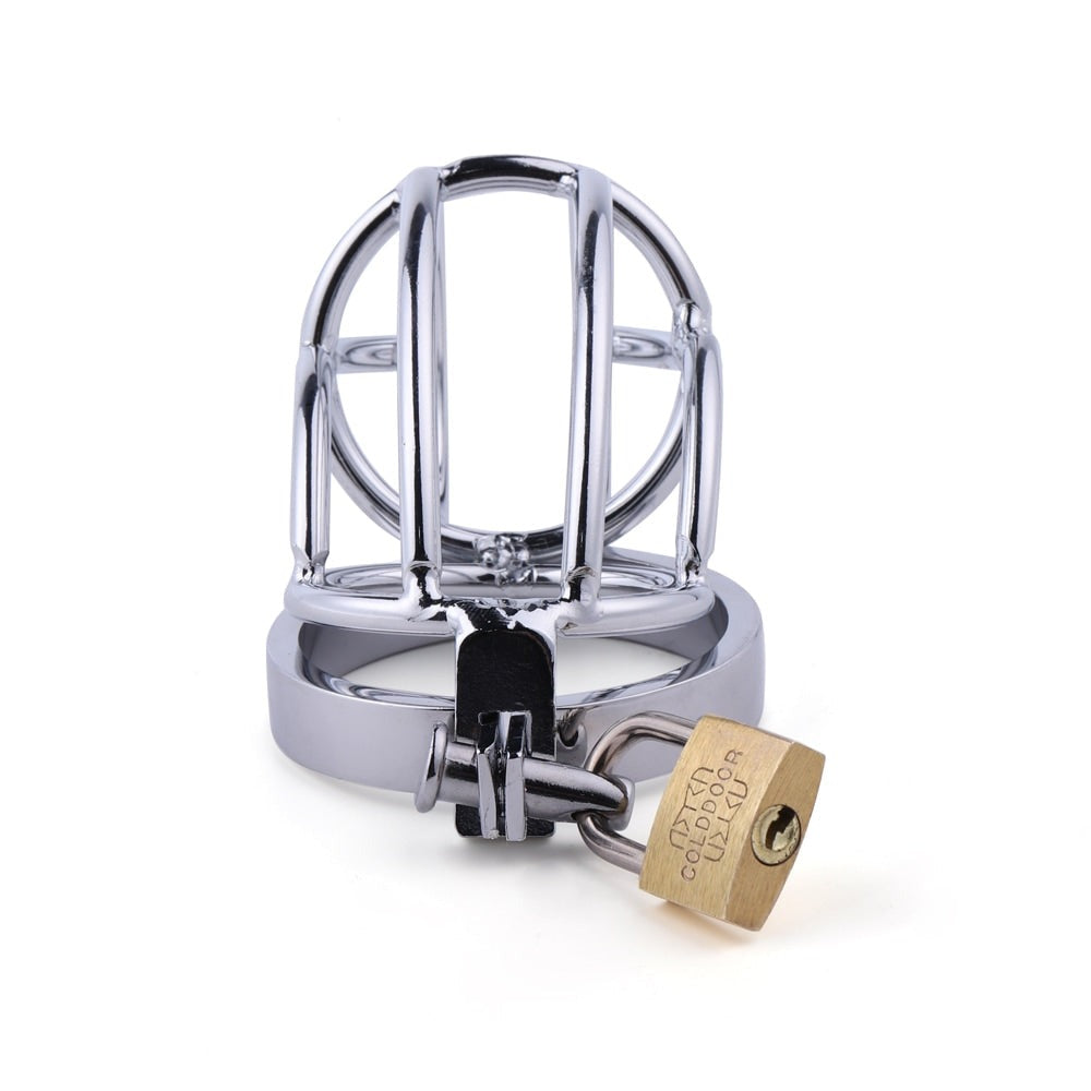 This sleek, stainless steel chastity service ensures strict discipline for your boyfriend, enhancing his submission. Enjoy the secure fit with all 3 rings for ultimate comfort.