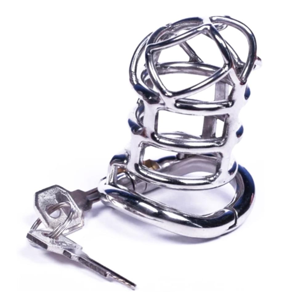 Unlock thrilling adventures with our stainless steel chastity cage. Quick to adapt for BDSM, it challenges you to experiment and grow. Comfortable, discreet, and secure for daily wear!