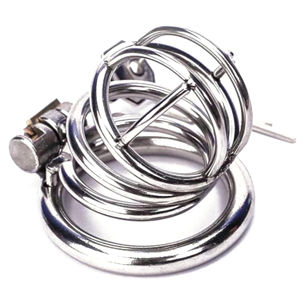 Unlock the thrill of control with this strong, cursed chastity cage. Its secure fit ensures no more loose ends, hiding your urges while turning desire into an exciting pop of passion.