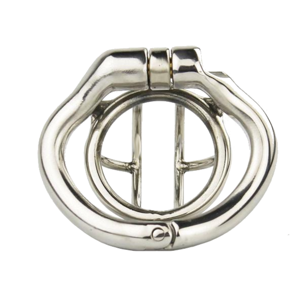 Unlock your submissive side with the Rattlesnake Cage's ribbed design, combining secure, discreet wear under clothing with versatile ring sizes for a snug, tailored fit.
