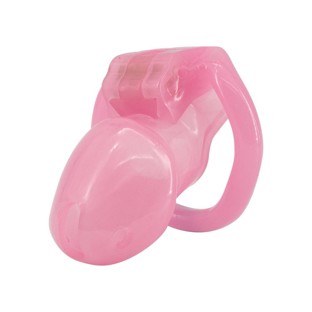 Unlock sissy desires with our custom pink Holy Trainer V3. A lightweight, rigid alternative to steel, this device offers comfort & security with multiple sizes. Ideal for feminization and beginners, it locks away masculinity, enhancing submission with its unique ball restrictor, ensuring a discreet, snug fit. Enjoy new levels of intimate control anywhere.