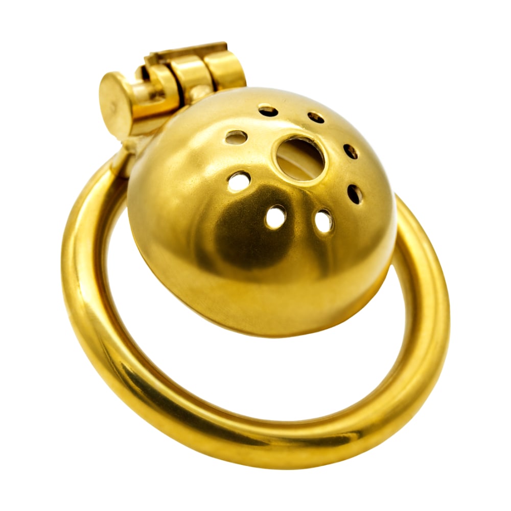 Steel Gold Chalice Chastity