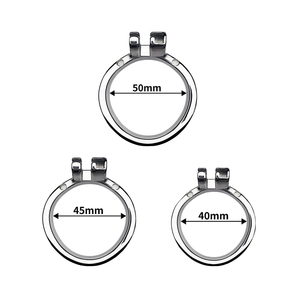 Comfortably Inverted Chastity Cage Total Chastity