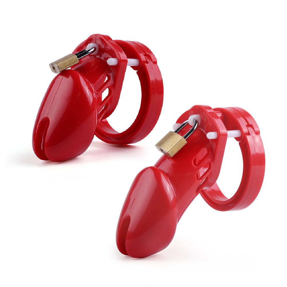 Red Rocket Silicone Chastity